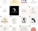 AIデータも無料！豊富なデザインからロゴ作成します カラーや文字も自由にカスタマイズ、短納期で対応します！ イメージ2