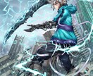 高品質な一枚イラスト、制作いたします キャラクター、人物、動物、背景、何でもOK！ イメージ3