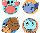 ゆるい上目遣いのかわいいアイコン描きます Twitterやブログ等のアイコンに安価でお届け！ イメージ1