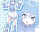 Vroidにて3Dモデル制作します vroidファイルで簡単お着替えも可能！ イメージ6