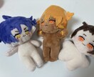 オリキャラのぬい風刺繍キーホルダー作成します 推しぬい、自分のキャラのグッズが欲しい人へ イメージ4