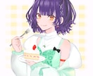 商用利用◎格安でかわいい女の子のイラスト制作します サムネ、歌ってみた、MV、アイコン、1枚絵描きます！ イメージ5