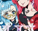 格安で可愛い厚塗りorアニメ塗り一枚絵描きます Vtuber様などにオススメ格安プラン イメージ5