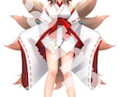 VTuber1からパーツ分けまで作成ます VTuberのキャラデザ、パーツ分け、3面図の作成をします。 イメージ3