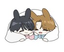 ゆるゆるかわいいイラストを描きます アイコンなどさまざま用途でご使用できるポップなイラスト イメージ7