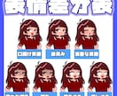 デフォルメイラストお描きします 活動用（女性限定）イラストをお求めの方に！ イメージ5