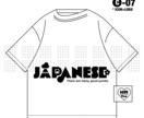 ロゴ風テキスト・アイコンのTシャツデザインします シンプルでお洒落が際立つ、プロスペックなTシャツ制作します。 イメージ8