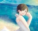 やさしい雰囲気のイラストを描きます 淡さと物語のある、やわらかな一枚に イメージ6