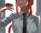 アイコン、サムネ、ボカロ曲1枚絵を作成します オリジナルキャラなど描きます私の絵が誰かにささりますように。 イメージ6