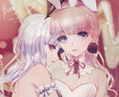SNSアイコン用イラスト描きます キラキラ可愛い&美麗イラストでSNS映え！ イメージ3