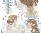 可愛いをギュッと！ふんわりなイラストをお届けします 一緒に悩んで素敵な1枚にしましょう〜！ イメージ9
