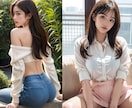 AI美女画像の生成プロンプト4000点を提供します 【特別価格】高品質AI美女画像＆パラメータ完全セット イメージ4