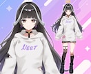 Vtuber高品質モデルをプロが一括で制作します 活動に必要なモデル・配信背景・ロゴ・SDキャラを一括で制作！ イメージ6