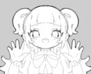 女性キャラクター限定‼️SNS等のアイコン描きます ロリータ系、メンヘラ系の女の子好きの方は是非！ イメージ7