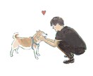ゆるいタッチで大切なペットのイラスト描きます 大事なペットのイラストを、心を込めて描きます！ イメージ4