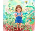 やさしさ、明るさを大切にする人物イラストを描きます 人物の背景、モチーフご要望に合わせて対応いたします イメージ5