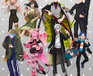 TRPGや配信に！立ち絵制作承ります 表情差分3点付き！キャラクターデザインからお受けします！ イメージ5