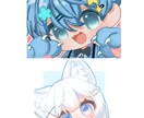 アイコンや1枚絵、魅力的な絵をお届けします SNSアイコン、ミニキャラなどあなただけの理想を制作します！ イメージ6