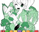 カラーイラストを描きます 小説の表紙、CDジャケット、個人観賞用など イメージ3
