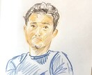 アイコンや装飾に⭐️スケッチ風に描きます 暖かさのある似顔絵作成します！ イメージ5