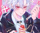キラキラ可愛いイラスト描きます 動画サムネ・アイコン・立ち絵など用途に合わせて柔軟に対応◎ イメージ3