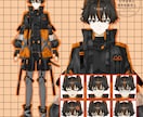 著作権譲渡込！クールなVTuberモデル制作します あなたのご希望に沿ったキャラをお作りします！ イメージ6