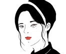 写真からシンプル可愛い似顔絵アイコンを描きます 貴方だけのシンプルかわいいsnsアイコンでブランディングを！ イメージ4