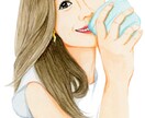 女性のイラストを作成します 柔らかいタッチで描く癒やし系女性イラスト イメージ3