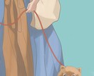 背景なしのキャラクター絵を作成します 立ち絵から単色背景のポップなイラストまで イメージ5