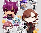 SDキャライラスト制作いたします あなただけのキャラクターを可愛いSDイラストにします。 イメージ5