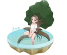 TRPG用の立ち絵等におすすめ、表情差分つけます TRPG用の貴方だけの立ち絵を作りませんか？表情差分有りです イメージ1