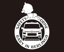 ベイビー、キッズインカーステッカー制作いたします 愛車とお子様のイラストでステッカーを作りませんか イメージ7