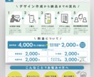 お洒落な【女性の心が動く】チラシ作成します 【サロン経営者様】4,000円〜サロンに合ったデザインを提案 イメージ2