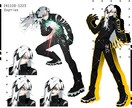 TRPG・IRIAMなど！立ち絵を制作いたします 男性キャラクター・筋肉の描写・細かな装飾が得意です！ イメージ5
