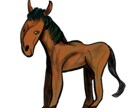 背景無しの味のあるイラストを描きます 上手すぎない動物や子供が描いた用な絵など人間意外が欲しい方 イメージ2