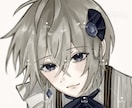 男性キャラ限定でアイコン描きます 男性キャラ、バストアップまで(手なし)限定のSNS用アイコン イメージ3