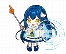 似顔絵可◎かわいく親しみやすいミニキャラを描きます キービジュアル・グッズ・アクキー・動画用・アイコンにおすすめ イメージ4