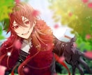 目を引くアイコンや1枚絵描きます かっこいいから可愛いまでご対応可能です！ イメージ1
