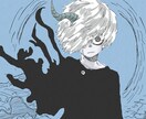 SNS用のバストアップイラストを描きます 『色』をテーマにした少年漫画風アイコン イメージ2