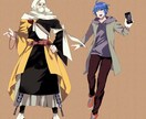 色鮮やかなイラストを作成させていただきます キラキラでかっこいい、かわいいキャラクターをどうぞ！ イメージ5