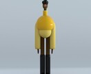 CGでキャラクター・ビジュアルデザイン承ります ポップ・抽象的なキャラクターデザインを得意としております！ イメージ10