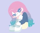 ゆめかわいいイラスト制作します 主線なし×パステルカラーのやわらかいイラストが好きな方へ イメージ8