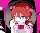 本家に寄せた歌ってみたのサムネイラストを制作します 本家の絵柄、雰囲気に合わせて製作可能です。 イメージ5
