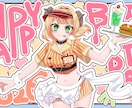 アイコンやサムネ等！可愛いイラスト描きます 可愛い女の子や10-20代の男の子が得意です！ イメージ3