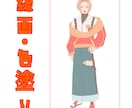 表情差分対応◎オリジナルの立ち絵を制作します IRIAMやゲーム制作、TRPG用の立ち絵を制作いたします！ イメージ5