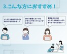設計から改善までアカウントの集客に繋げます 設計からすべてお任せください！　月４投稿で15,000円～ イメージ4