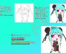 最短24時間納品　❖　チビイラスト作成致します フニフニほっぺのチビイラスト（デフォルメ） イメージ2