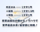 文章のプロが校正します 【商業出版編集者】誤字脱字/文体チェック！二次創作OK イメージ2
