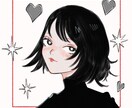 シンプルでおしゃれなタッチでアイコンお描きします シンプルでおしゃれ！可愛いイラストお描きします！ イメージ5