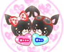 愛犬のお顔イラスト描きます ほっこり優しいタッチの似顔絵アイコンにもぴったり イメージ9